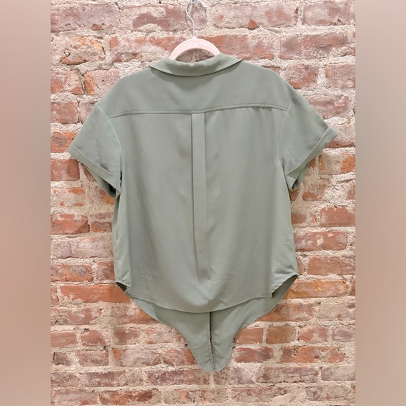 Sage Green Blouse - Picture 2 of 2